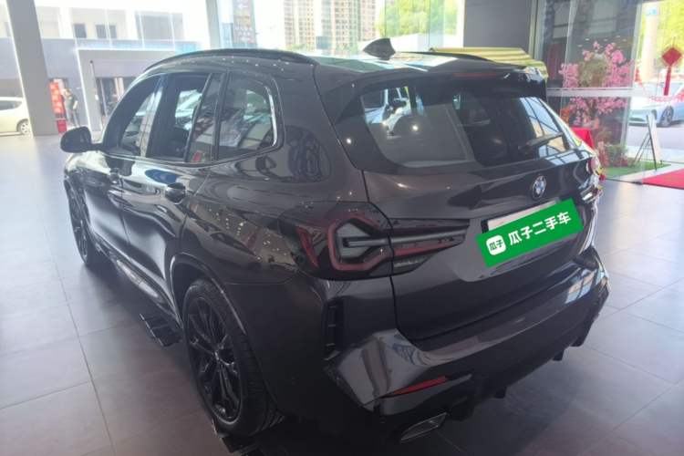 Used BMW X3 2022 xDrive30i Luxury Edition M Night Sky Package Rear Left 45 Deg
