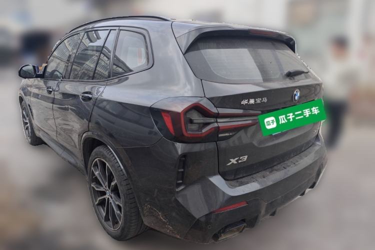 Used BMW X3 2022 xDrive30i Luxury Model M Night Sky Package Rear Left 45 Deg