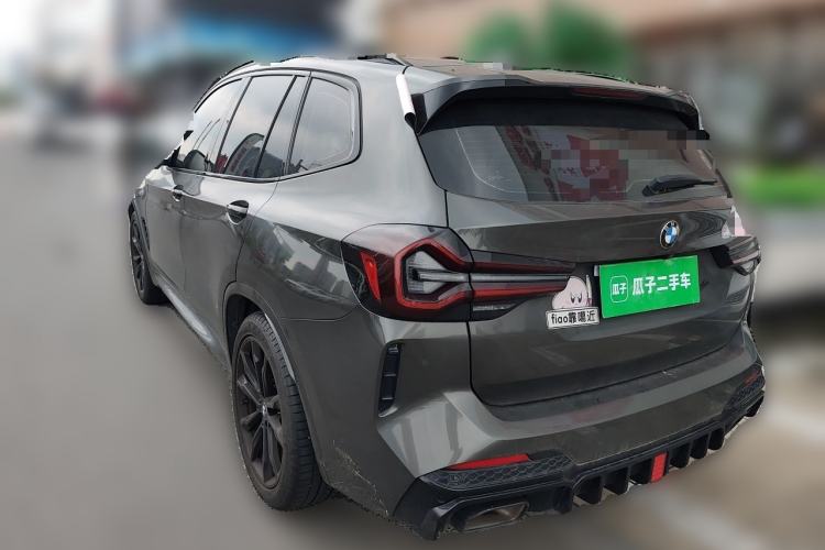 Used BMW X3 2022 Facelift xDrive30i Luxury Edition M Night Edition Package Rear Left 45 Deg