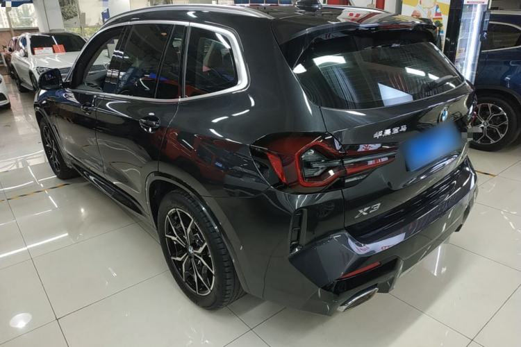 Used BMW X3 2022 Restyled xDrive25i M Sport Package Rear Left 45 Deg