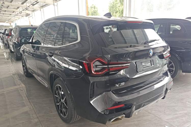 Used BMW X3 2022 Restyled xDrive25i M Sport Package Rear Left 45 Deg