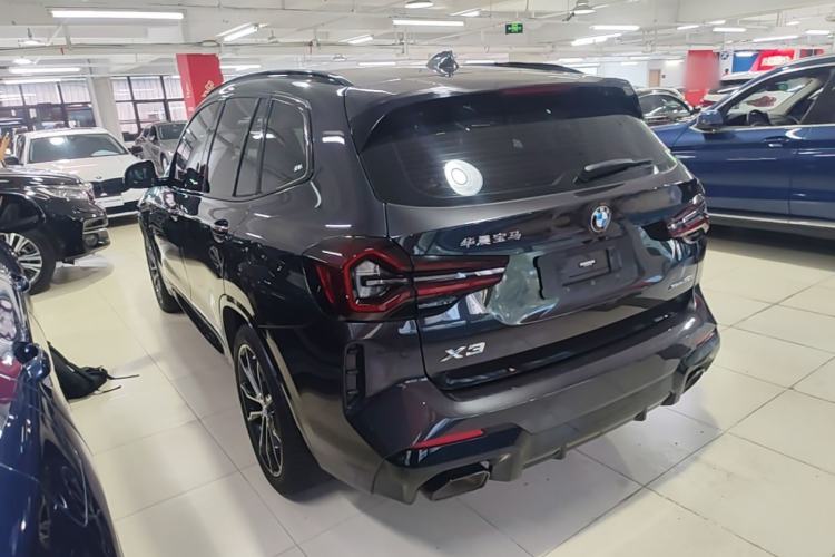 Used BMW X3 2022 Second Facelift xDrive30i Leading Edition M Night Sky Package Rear Left 45 Deg