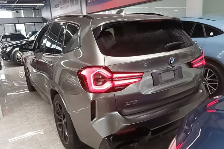 Used BMW X3 2022 Second Facelift xDrive30i Leading Edition M Night Sky Package Rear Left 45 Deg