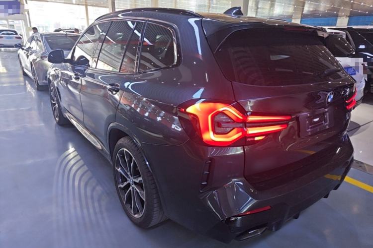Used BMW X3 2022 xDrive30i Luxury Model M Night Sky Package Rear Left 45 Deg