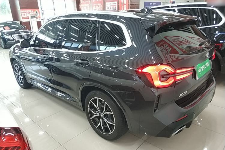 Used BMW X3 2022 Restyled xDrive25i M Sport Package Rear Left 45 Deg
