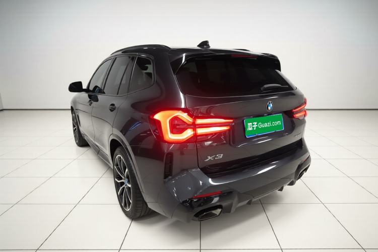 Used BMW X3 2022 xDrive30i Luxury Model M Night Sky Package Rear Left 45 Deg