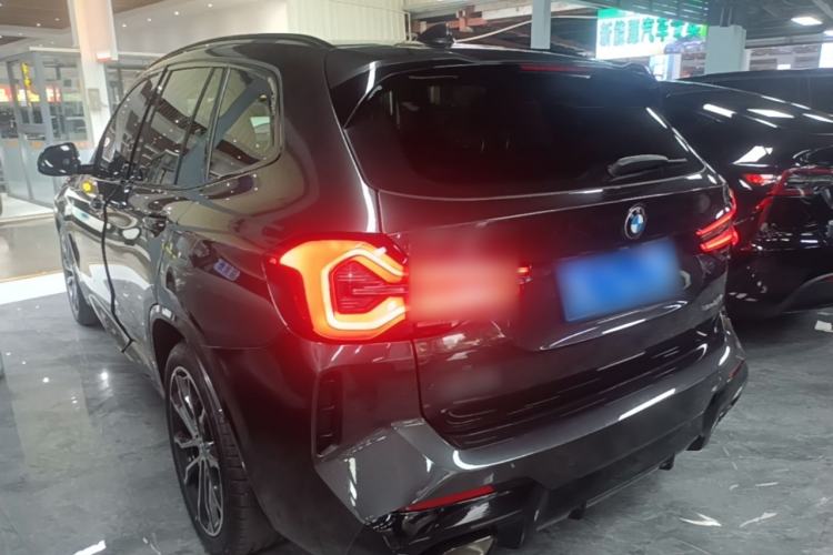 Used BMW X3 2022 xDrive30i Luxury Model M Night Sky Package Rear Left 45 Deg