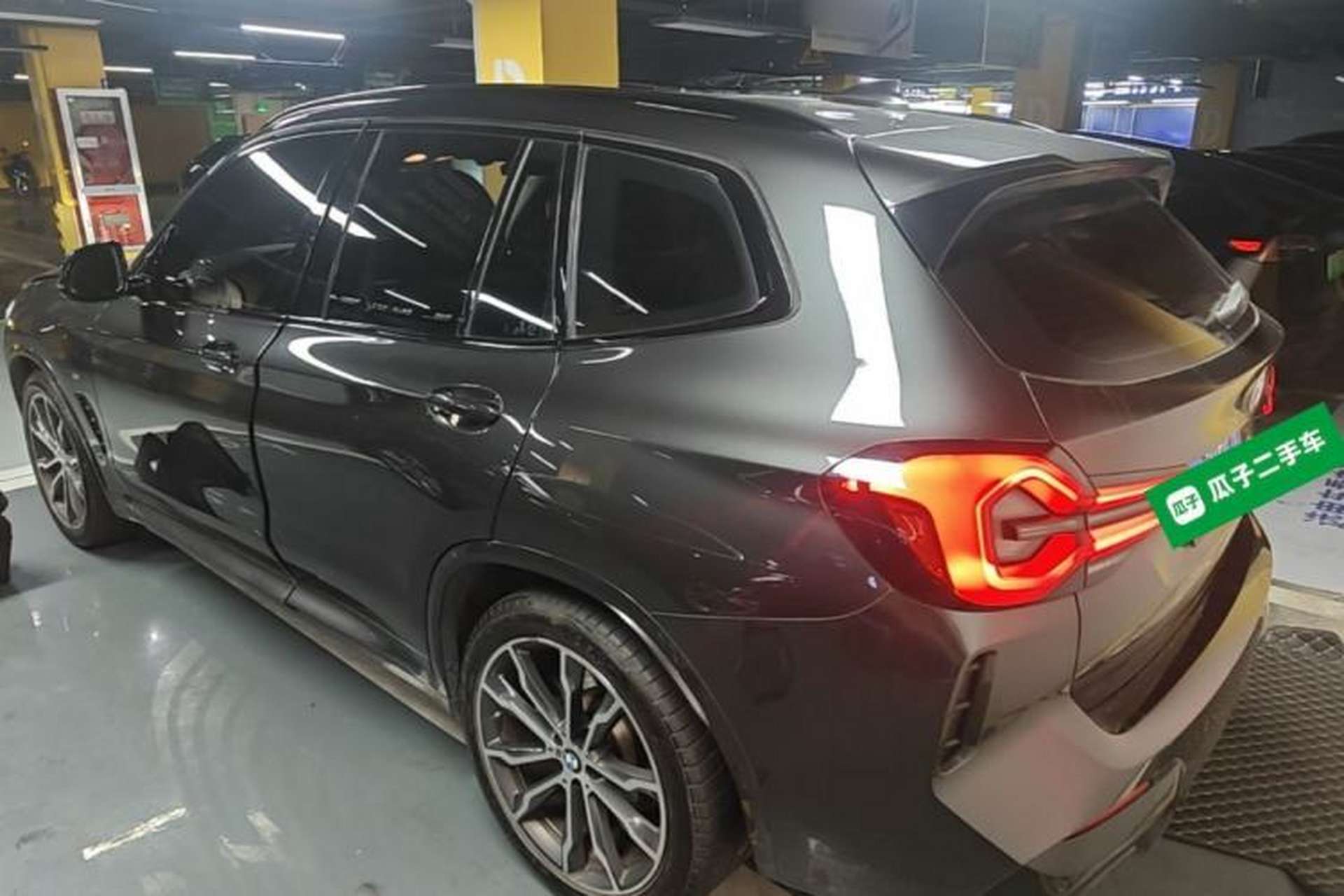 Used BMW X3 2022 xDrive30i Luxury Model M Night Sky Package Rear Left 45 Deg