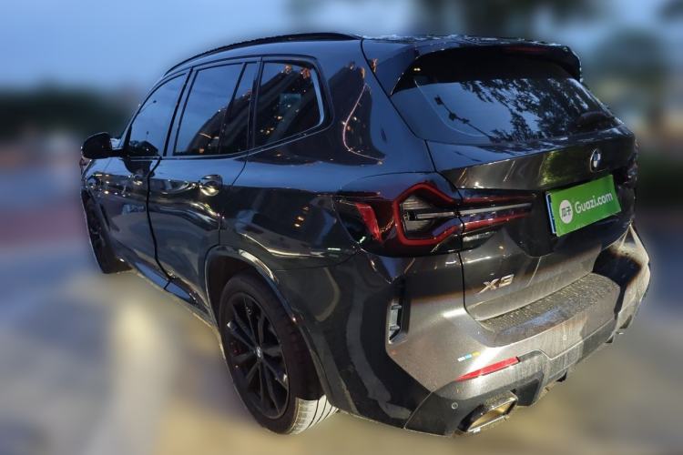 Used BMW X3 2022 Second Facelift xDrive30i Luxury Edition M Night Sky Package Rear Left 45 Deg