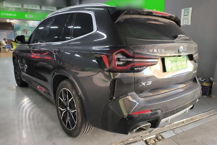 Used BMW X3 2022 xDrive25i M Sport Package Rear Left 45 Deg