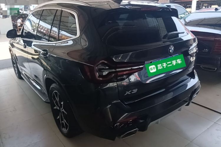 Used BMW X3 2022 Restyled xDrive25i M Sport Package Rear Left 45 Deg