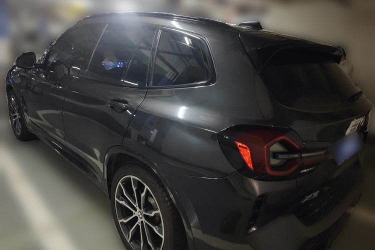 Used BMW X3 2022 xDrive30i Luxury Model M Night Sky Package Rear Left 45 Deg