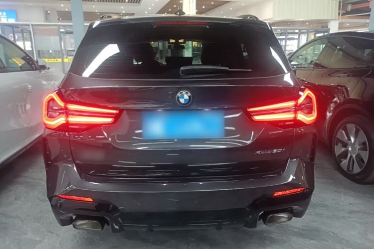 Used BMW X3 2022 xDrive30i Luxury Model M Night Sky Package Rear