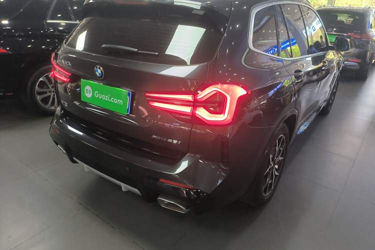 Used BMW X3 2022 xDrive25i M Sport Package Rear Right 45 Deg