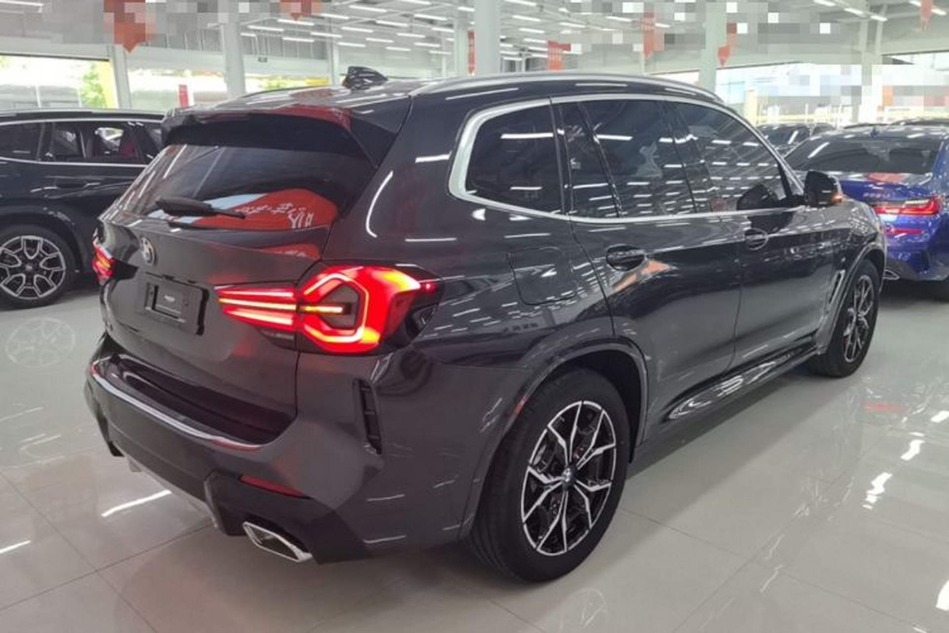 Used BMW X3 2022 xDrive25i M Sport Package Rear Right 45 Deg