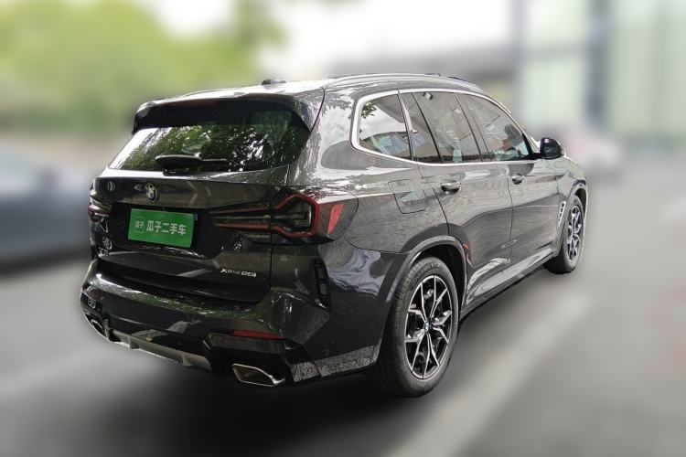 Used BMW X3 2022 xDrive25i M Sport Package Rear Right 45 Deg