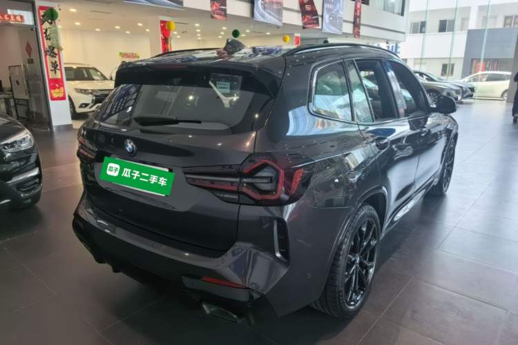 Used BMW X3 2022 xDrive30i Luxury Edition M Night Sky Package Rear Right 45 Deg