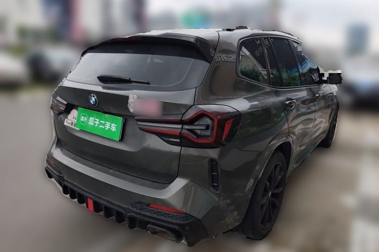 Used BMW X3 2022 Facelift xDrive30i Luxury Edition M Night Edition Package Rear Right 45 Deg