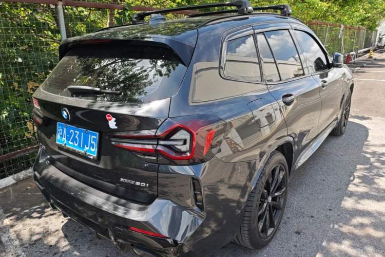 Used BMW X3 2022 Restyled xDrive30i Luxury Edition M Night Sky Package Rear Right 45 Deg