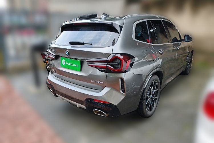 Used BMW X3 2022 Restyled xDrive25i M Sport Package Rear Right 45 Deg