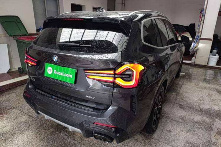 Used BMW X3 2022 Restyled xDrive25i M Sport Package Rear Right 45 Deg