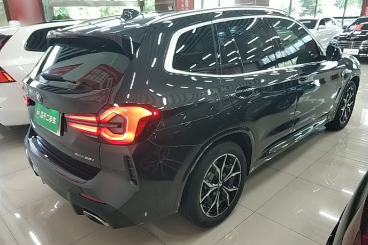 Used BMW X3 2022 Restyled xDrive25i M Sport Package Rear Right 45 Deg