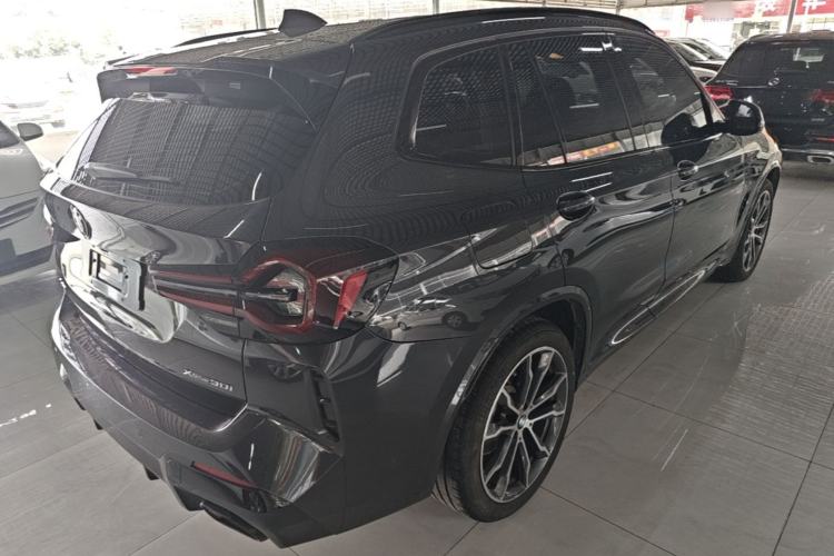 Used BMW X3 2022 Second Facelift xDrive30i Leading Edition M Night Sky Package Rear Right 45 Deg
