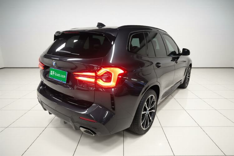Used BMW X3 2022 xDrive30i Luxury Model M Night Sky Package Rear Right 45 Deg