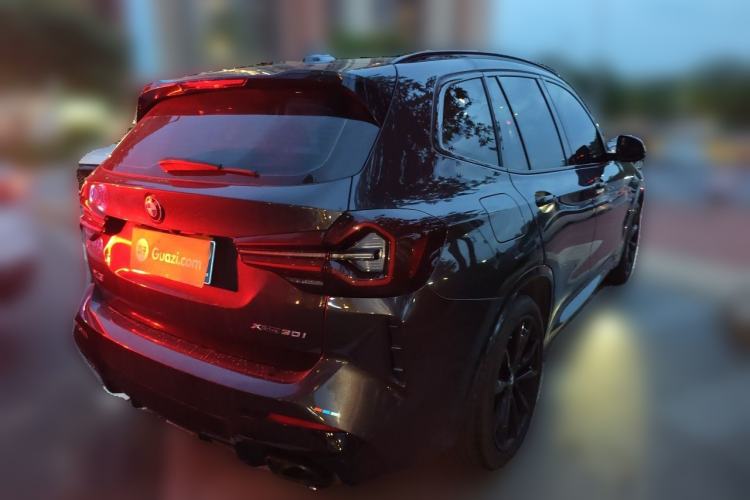 Used BMW X3 2022 Second Facelift xDrive30i Luxury Edition M Night Sky Package Rear Right 45 Deg