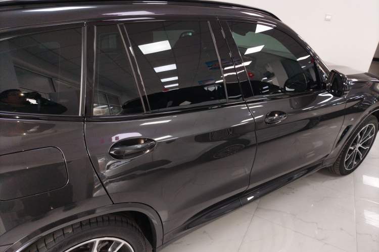 Used BMW X3 2022 xDrive30i Luxury Model M Night Sky Package Rear Right 45 Deg