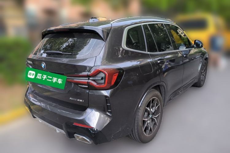 Used BMW X3 2022 Restyled xDrive25i M Sport Package Rear Right 45 Deg