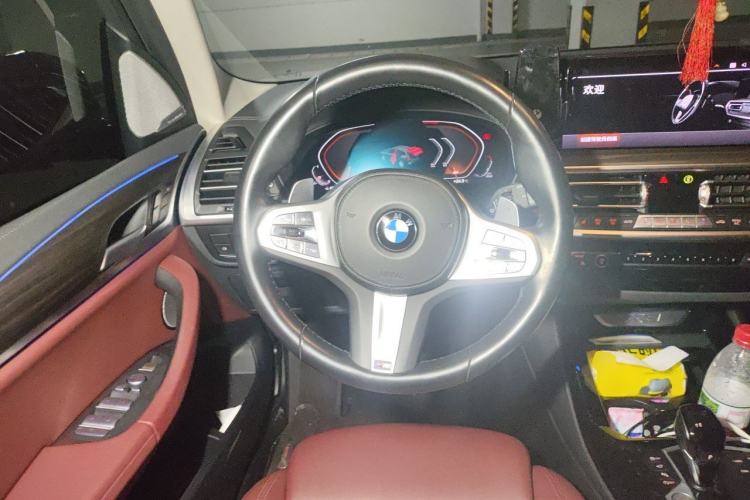 Used BMW X3 2022 xDrive30i Luxury Model M Night Sky Package Steering Wheel