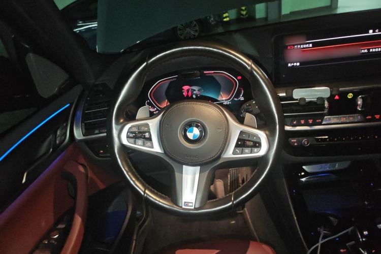 Used BMW X3 2022 xDrive30i Luxury Edition M Night Sky Package Steering Wheel