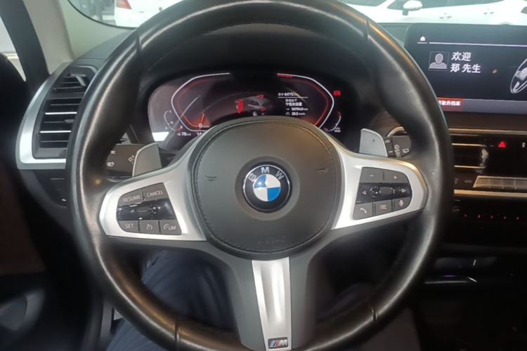 Used BMW X3 2022 xDrive30i Luxury Model M Night Sky Package Steering Wheel