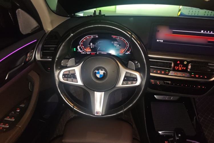 Used BMW X3 2022 xDrive30i Luxury Model M Night Sky Package Steering Wheel