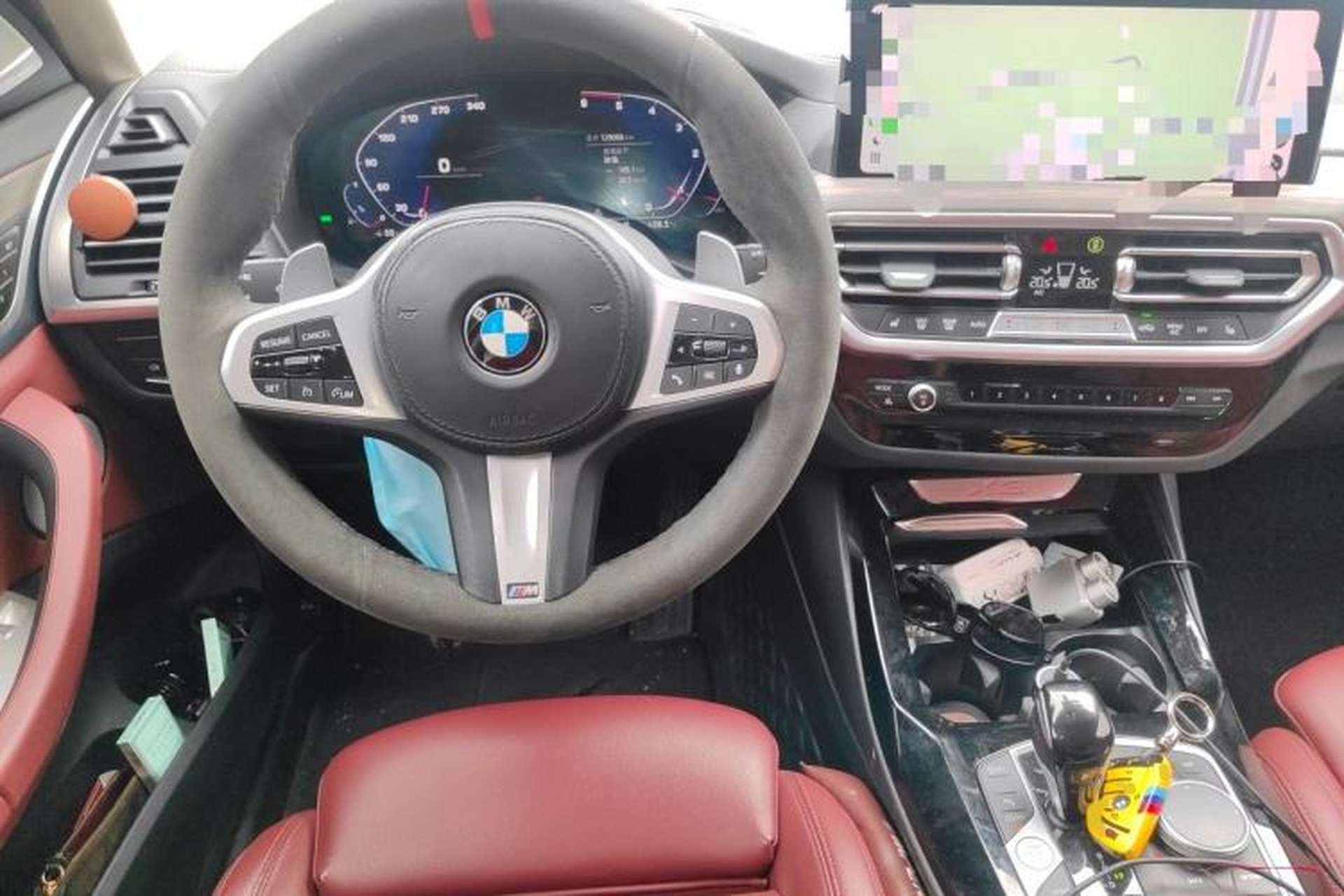 Used BMW X3 2022 xDrive30i Luxury Model M Night Sky Package Steering Wheel