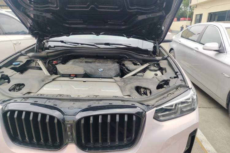 Used BMW X3 2022 xDrive30i Luxury Model M Night Sky Package Engine Bay Left