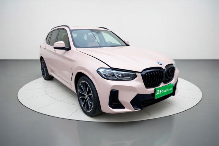 Used BMW X3 2022 xDrive30i Luxury Model M Night Sky Package Front Right 45 Deg