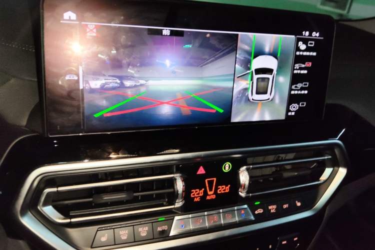 Used BMW X3 2022 Restyled xDrive25i M Sport Package Audio And AC Panel