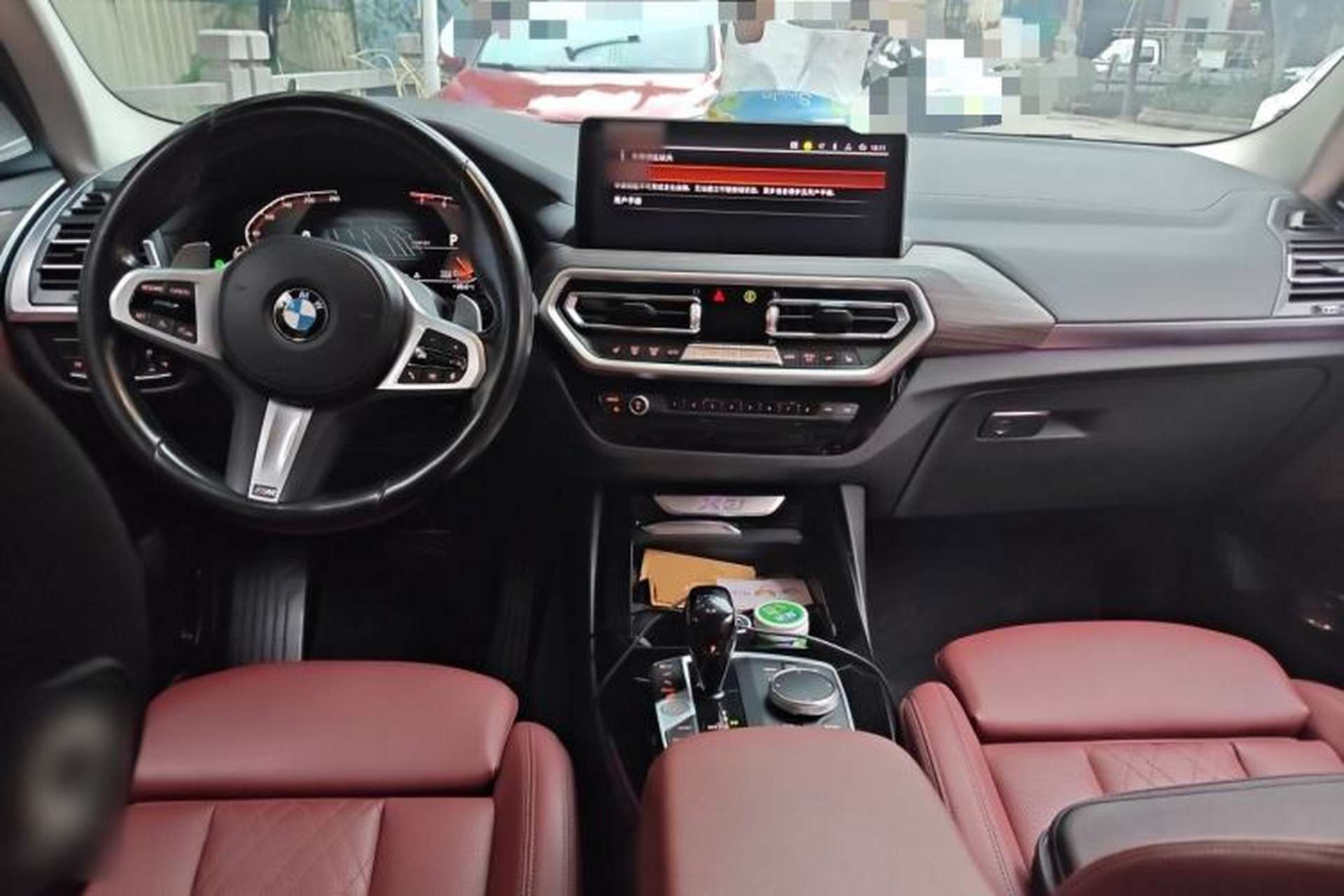 Used BMW X3 2022 Facelift xDrive30i Luxury Edition M Night Edition Package Center Console