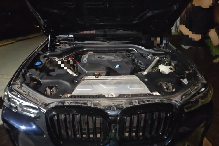 Used BMW X3 2022 xDrive30i Luxury Model M Night Sky Package Engine Bay