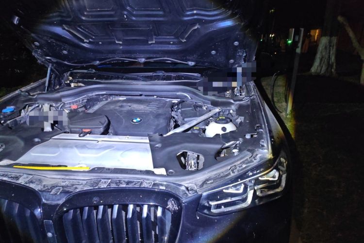 Used BMW X3 2022 xDrive30i Luxury Model M Night Sky Package Engine Bay Left