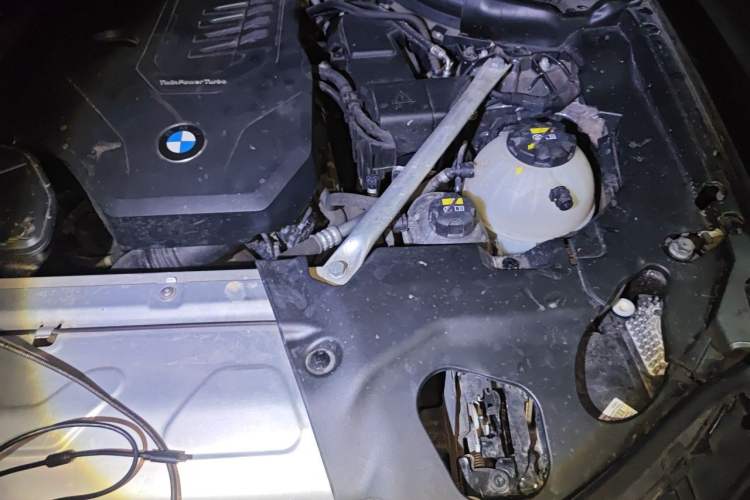 Used BMW X3 2022 xDrive30i Luxury Model M Night Sky Package Engine Bay Left