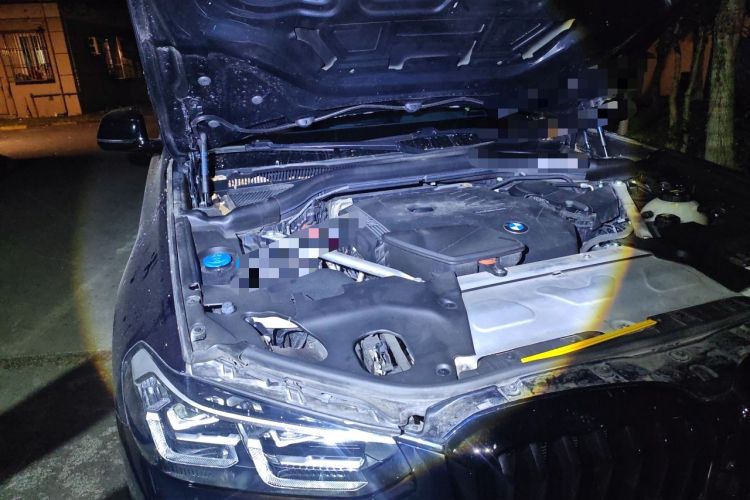 Used BMW X3 2022 xDrive30i Luxury Model M Night Sky Package Engine Bay Right