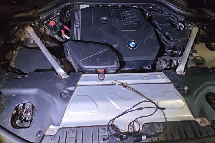 Used BMW X3 2022 xDrive30i Luxury Model M Night Sky Package Engine Bay