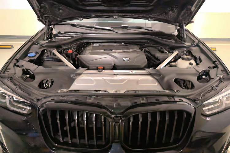 Used BMW X3 2022 xDrive30i Luxury Model M Night Sky Package Engine Bay