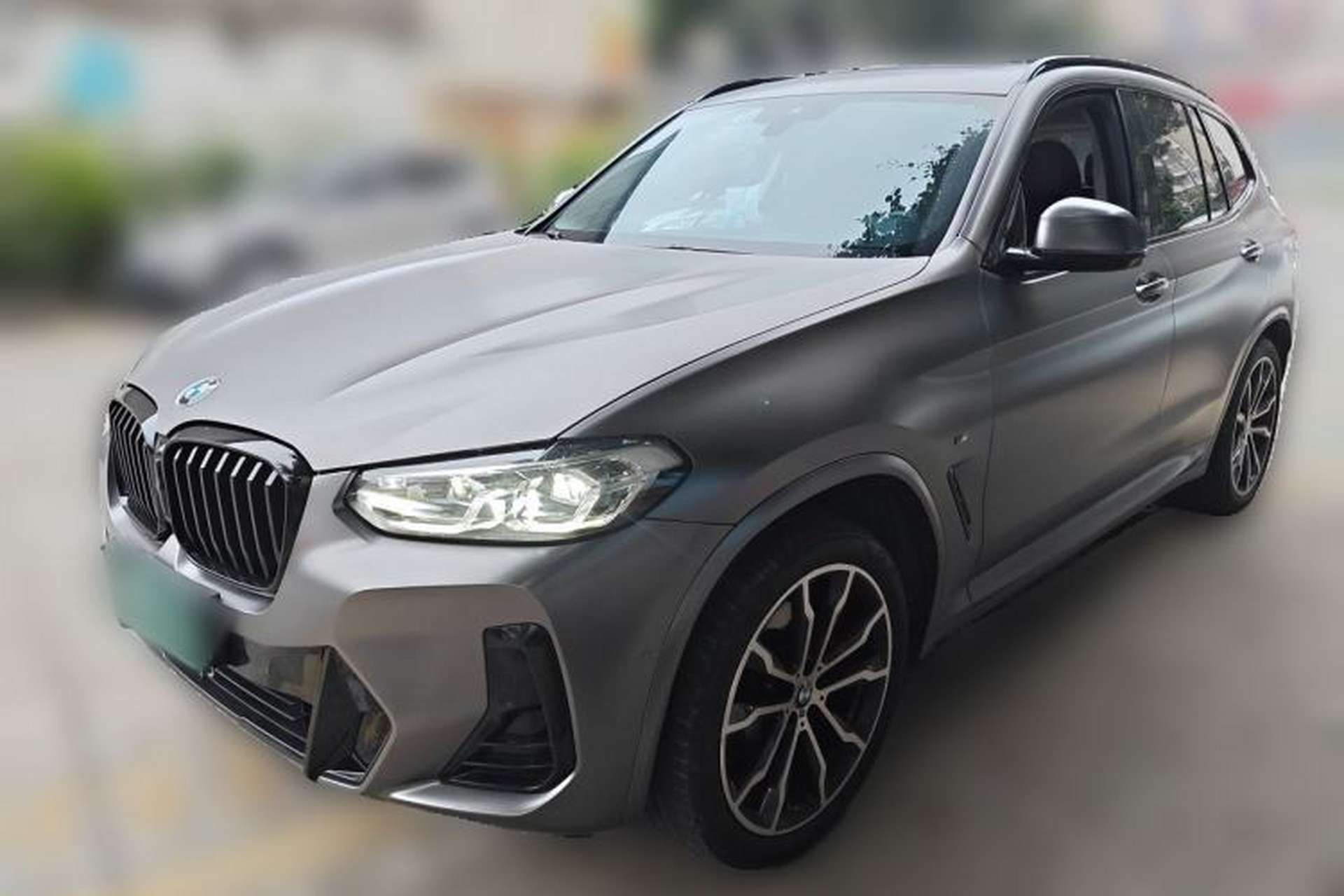 Used BMW X3 2022 Facelift xDrive30i Luxury Edition M Night Edition Package Front Left 45 Deg
