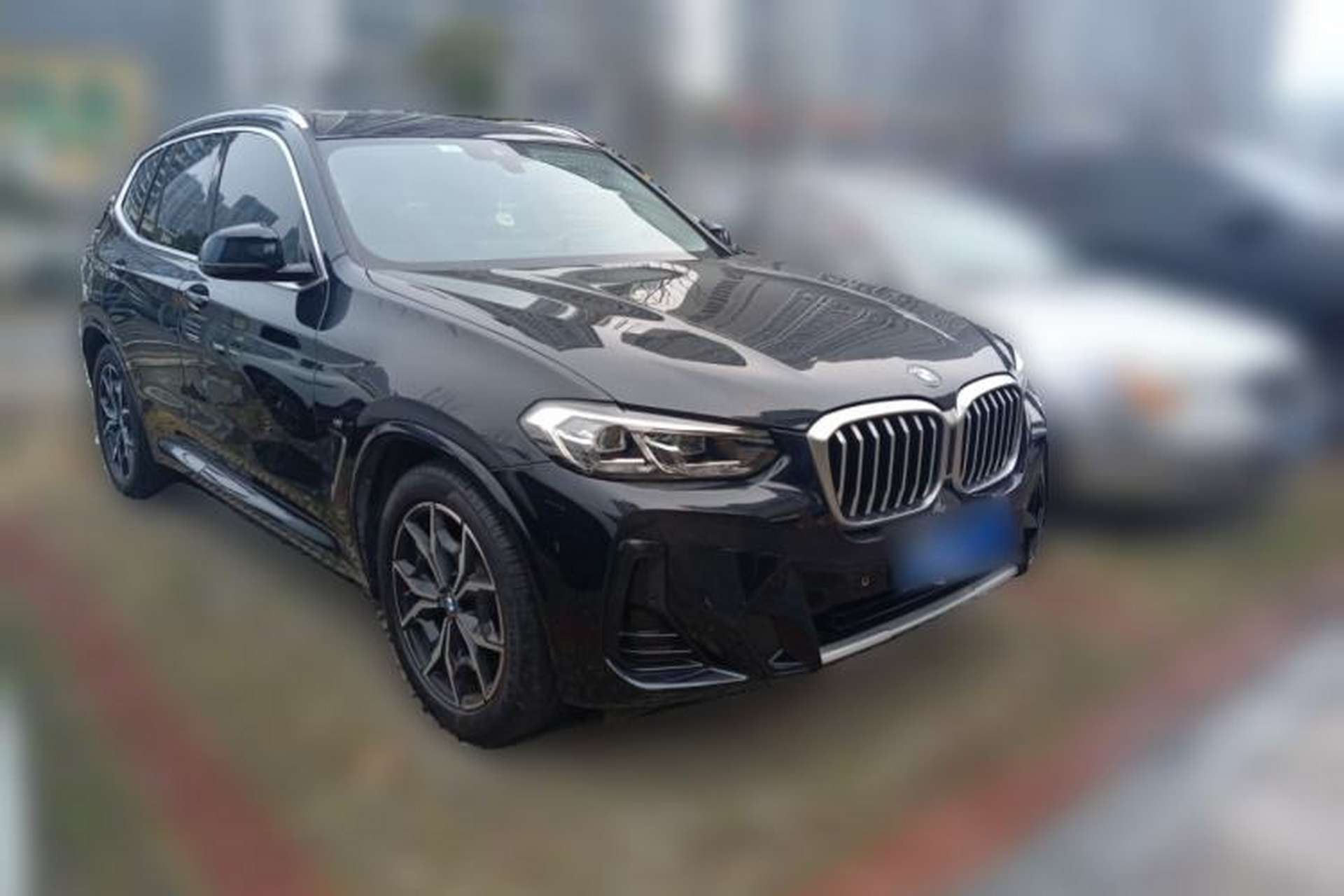 Used BMW X3 2022 Restyled xDrive25i M Sport Package Front Right 45 Deg