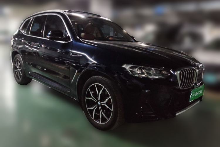 Used BMW X3 2022 Restyled xDrive25i M Sport Package Front Right 45 Deg