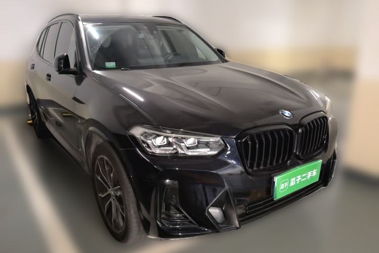 Used BMW X3 2022 xDrive30i Luxury Model M Night Sky Package Front Right 45 Deg
